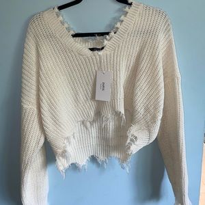 Brand new cropped sweater from ZAFUL